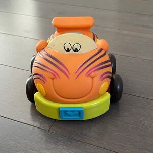 Orange and Yellow or Green Tigger Cat Toy Car